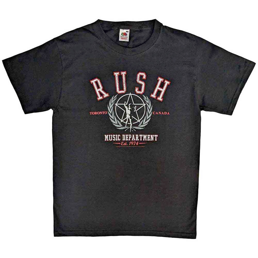 Rush - Department Heren Tshirt - Zwart
